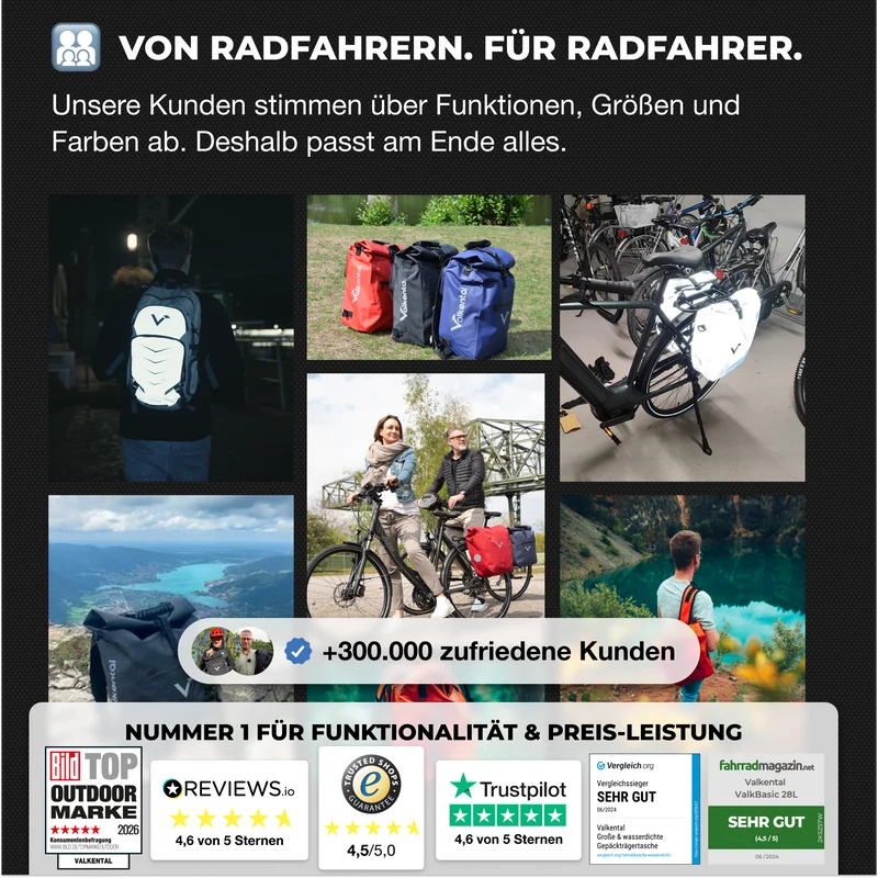 BikeRider Advanced - Profi Radhandschuh mit Gel Polster