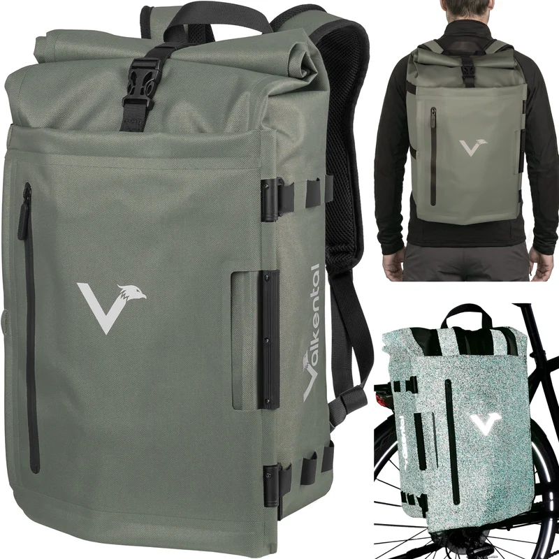 NEU: TrailX - 2in1 Fahrradtasche & Rucksack für jeden Untergrund - B-Ware