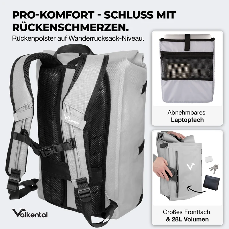 NEU: TrailX - 2in1 Fahrradtasche & Rucksack für jeden Untergrund - B-Ware