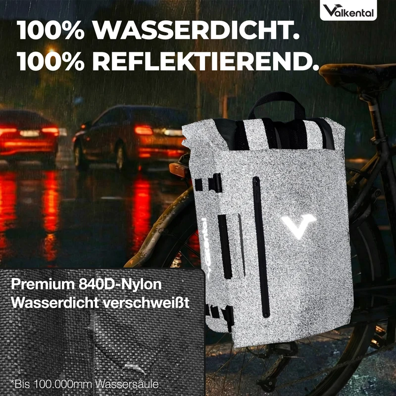 NEU: TrailX - 2in1 Fahrradtasche & Rucksack für jeden Untergrund - B-Ware