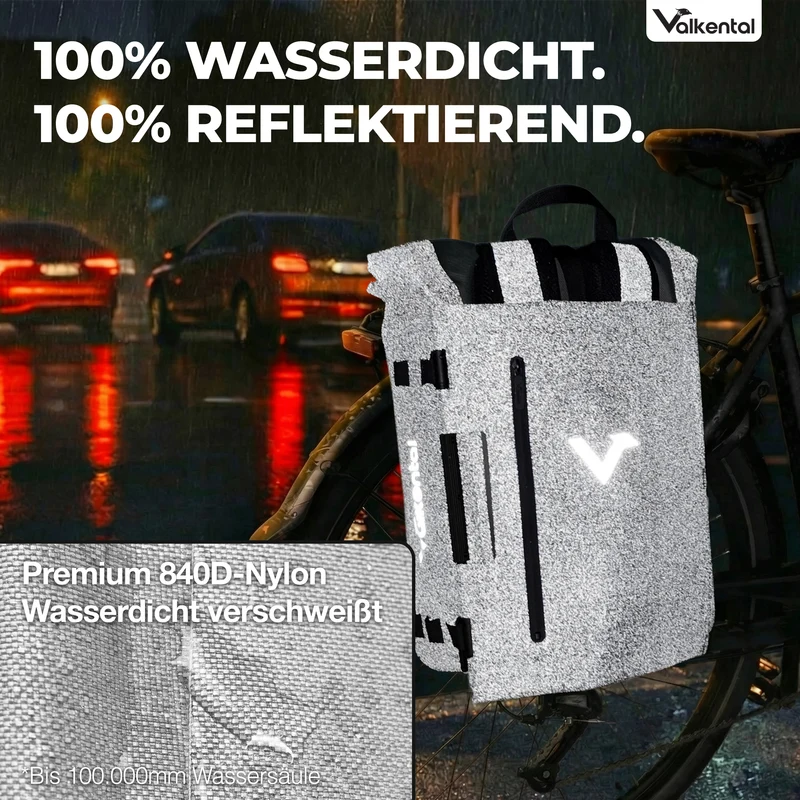 NEU: TrailX - 2in1 Fahrradtasche & Rucksack für jeden Untergrund - B-Ware