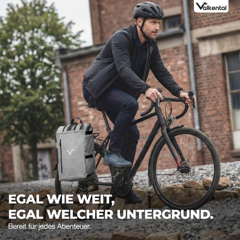 NEU: TrailX - 2in1 Fahrradtasche & Rucksack für jeden Untergrund - B-Ware