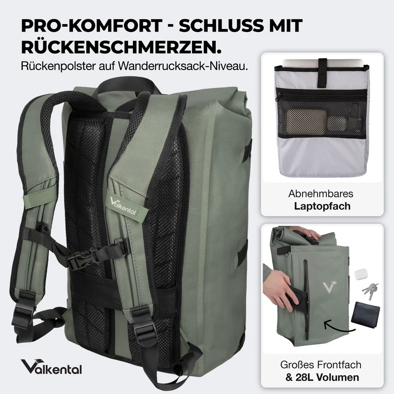 NEU: TrailX - 2in1 Fahrradtasche & Rucksack für jeden Untergrund - B-Ware