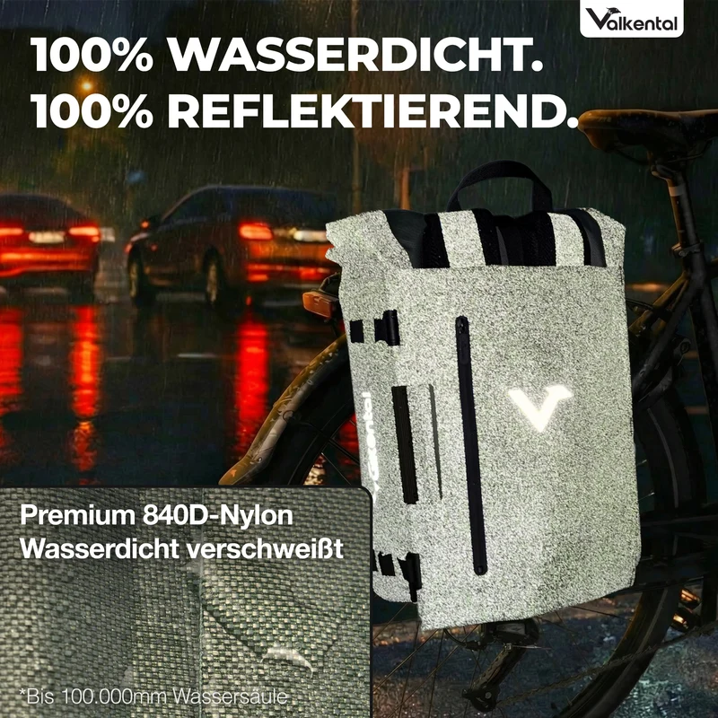 NEU: TrailX - 2in1 Fahrradtasche & Rucksack für jeden Untergrund - B-Ware