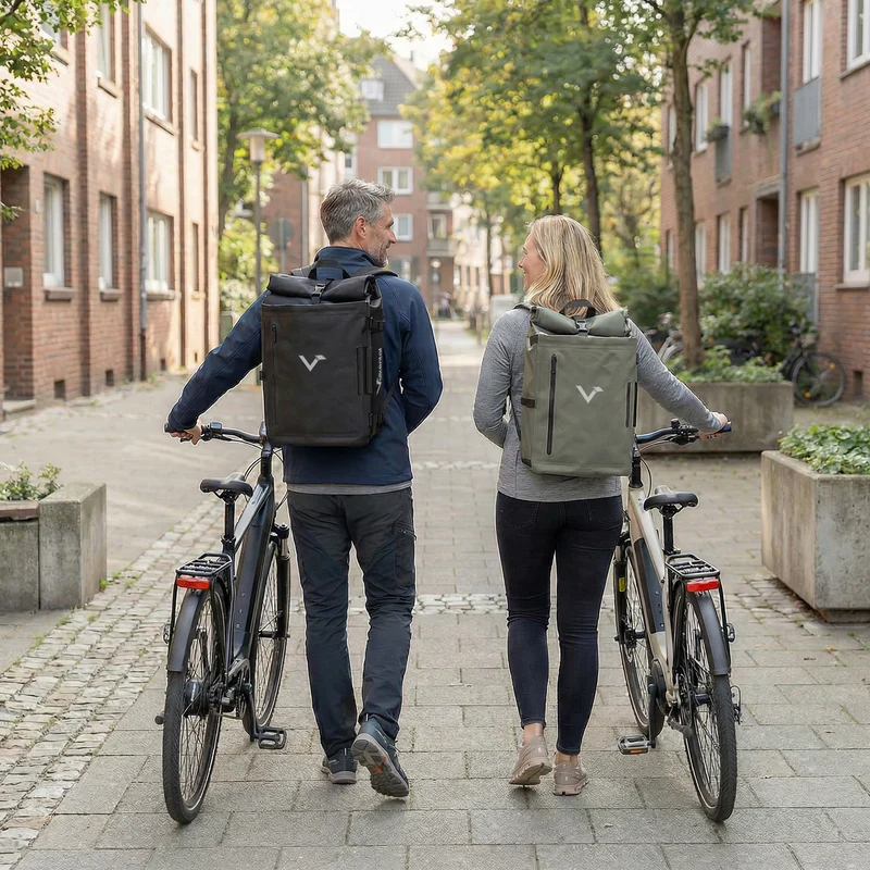 NEU: TrailX - 2in1 Fahrradtasche & Rucksack für jeden Untergrund - B-Ware