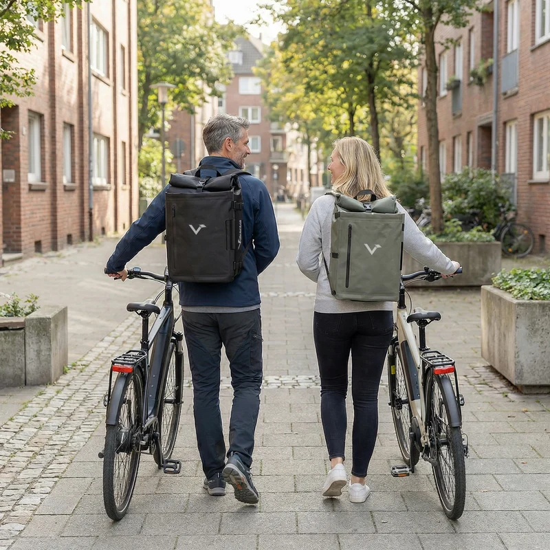 NEU: TrailX - 2in1 Fahrradtasche & Rucksack für jeden Untergrund - B-Ware
