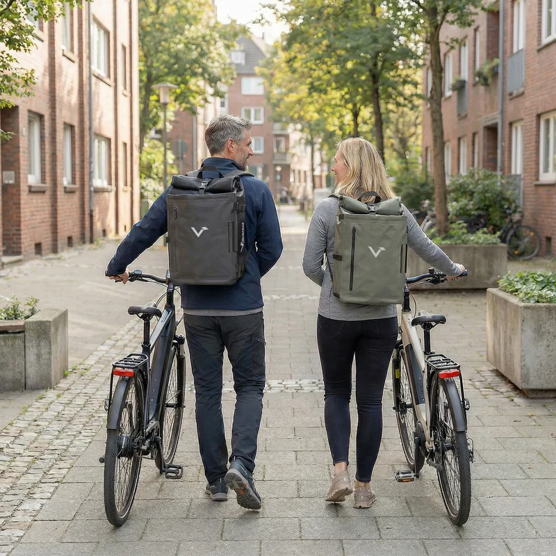 NEU: TrailX - 2in1 Fahrradtasche & Rucksack für jeden Untergrund - B-Ware