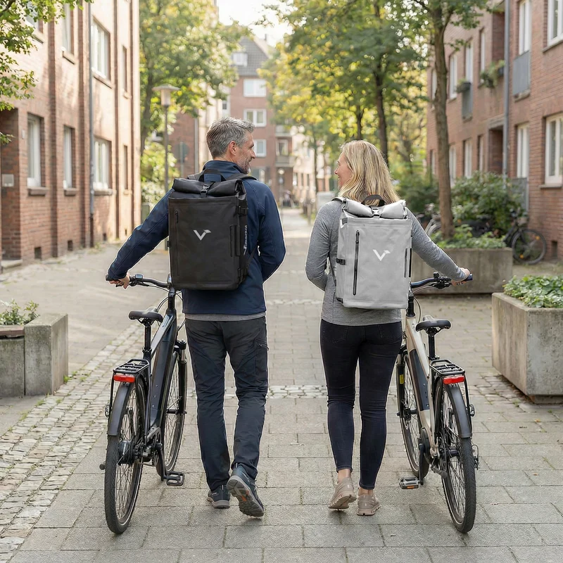 NEU: TrailX - 2in1 Fahrradtasche & Rucksack für jeden Untergrund - B-Ware