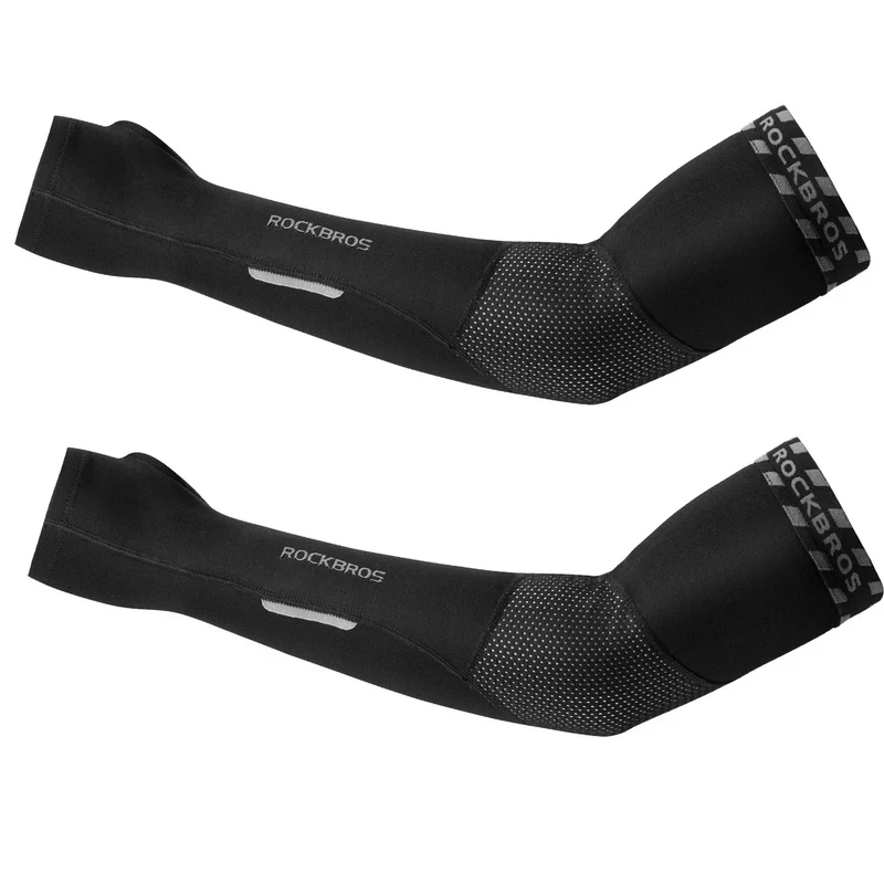 Winterfleece Fahrrad-armstulpen met daumenschlaufe