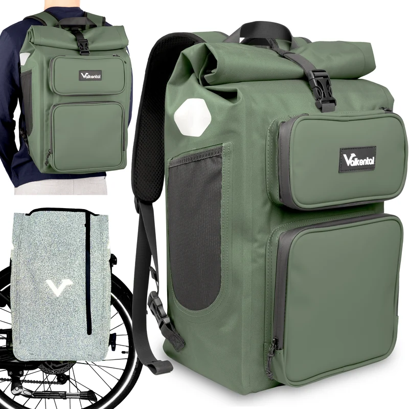 UrbanX 2.0 - 2in1 Fahrradtasche & Rucksack für die Stadt - B-Ware