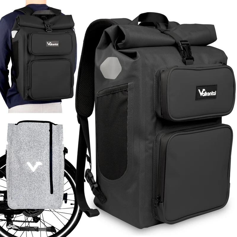 UrbanX 2.0 - 2in1 Fahrradtasche & Rucksack für die Stadt - B-Ware