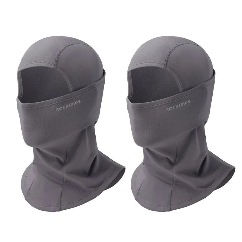 ROCKBROS Sturmhaube 2er Set Herbst Winter Bivakmuts voor Outdoorsport Unisex