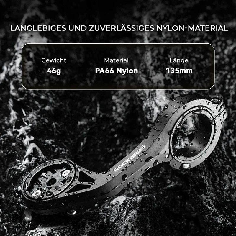 Fahrradcomputer Halterung Compatibel voor Fahrradlenker 31.8 mm Compatibel voor Garmin, Wahoo, Bryton