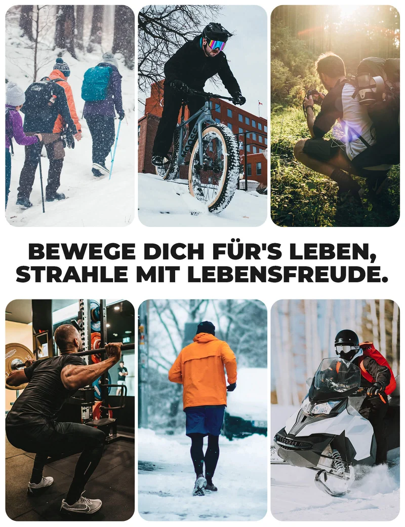 Fahrradtrikot Langarm Heren Winter Warm Fleece Radtrikot Atmungsaktiv Elastisch Met 3 Taschen en Reflektierend