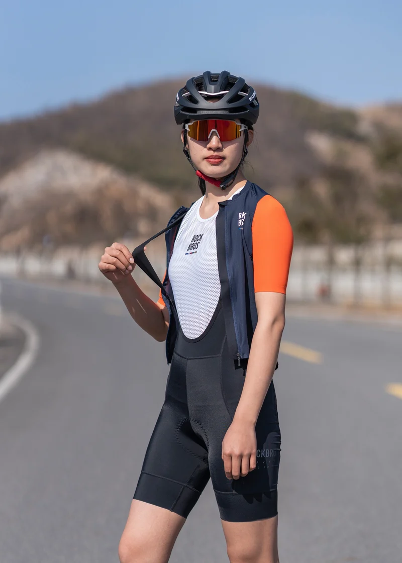 Road-to-Sky Damen-Radlerhose met Trägern