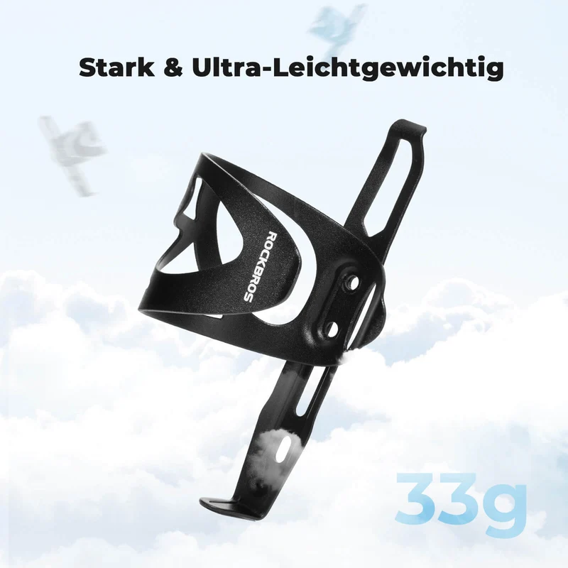 ROCKBROS Fahrrad Flaschenhalter Ultra-Leicht - 33g Alu-Legierung voor MTB/Rennrad