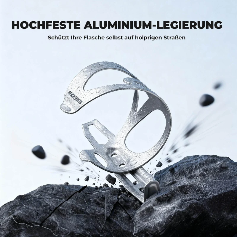 ROCKBROS Fahrrad Flaschenhalter Ultra-Leicht - 33g Alu-Legierung voor MTB/Rennrad