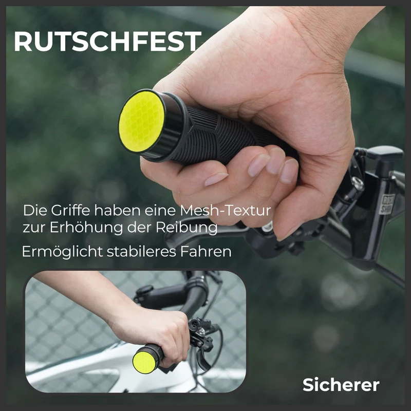 Fahrrad Lenkergriffe Doppelverschluss voor 22,2 mm Lenke