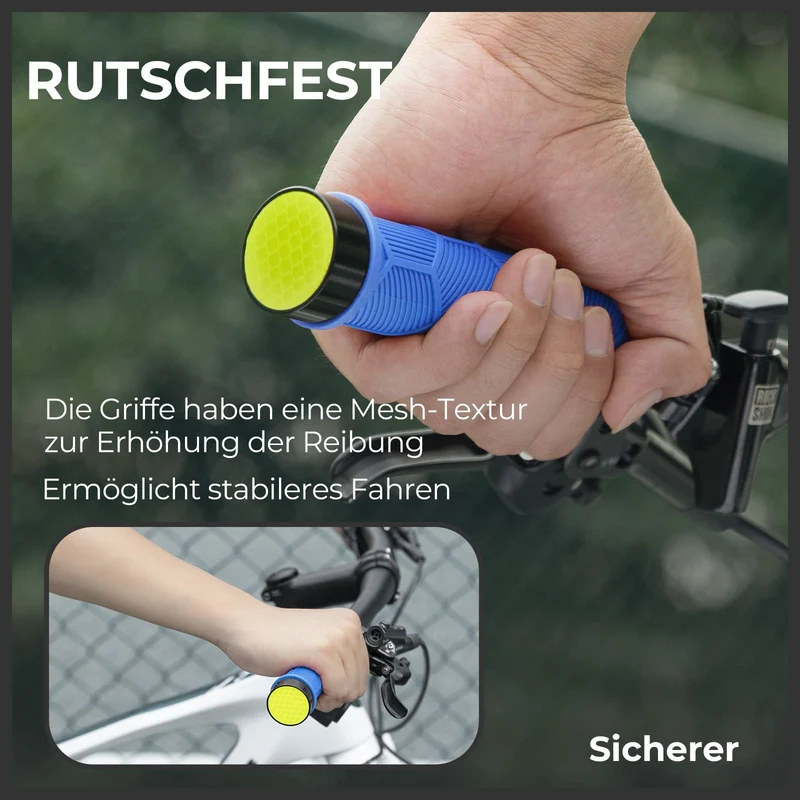 Fahrrad Lenkergriffe Doppelverschluss voor 22,2 mm Lenke