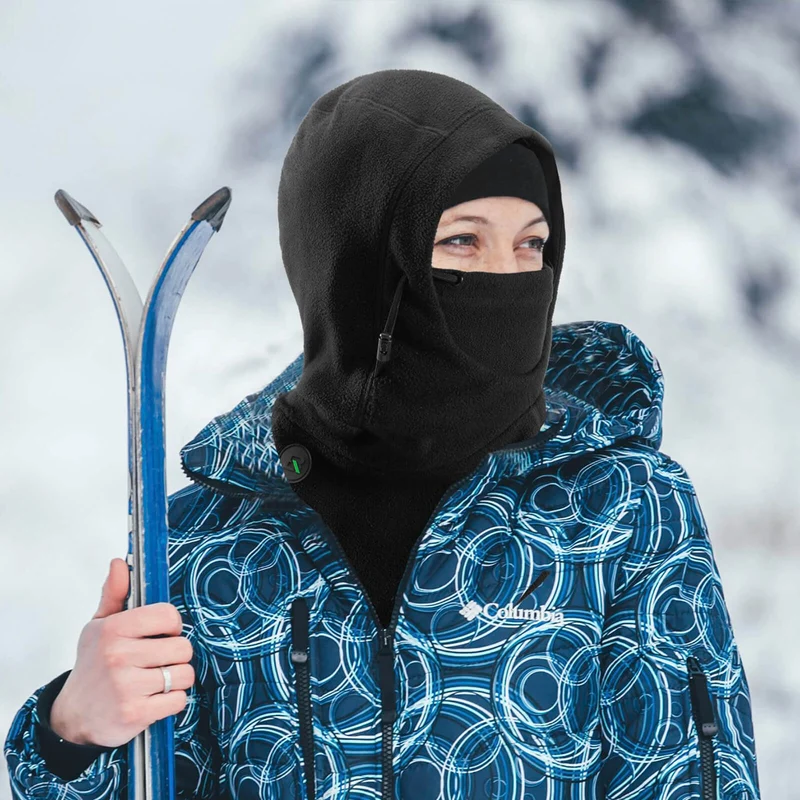 Зімовая Балаклава für Männer & Frauen - Thermische Gesichtsmaske mit 3D-Design, wind- und kälteisolierend