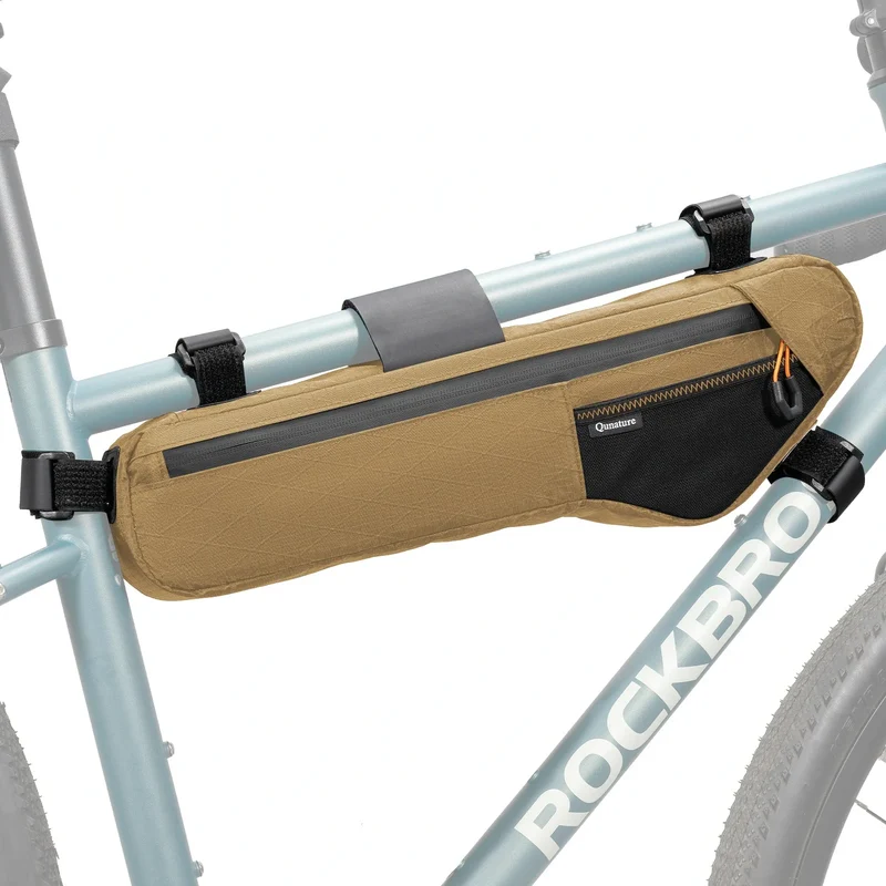 Qunature Fahrrad Rahmentasche Fahrradtasche wasserdichte met Außentasche en Trinksystemöffnung