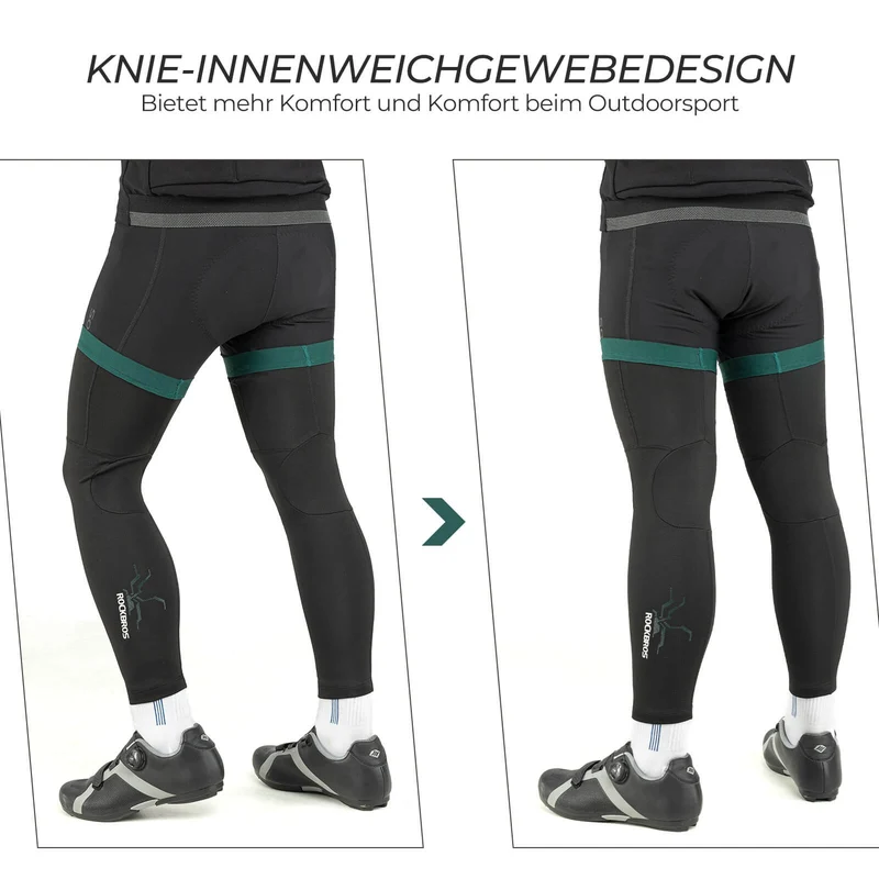 Fahrrad Beinlinge Winter Thermo S-3XL (1 пара)