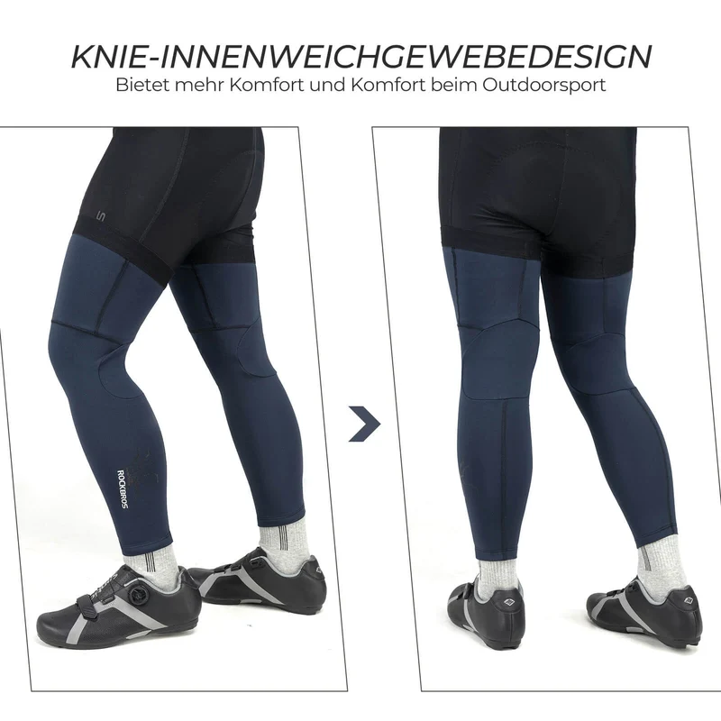 Fahrrad Beinlinge Winter Thermo S-3XL (1 пара)