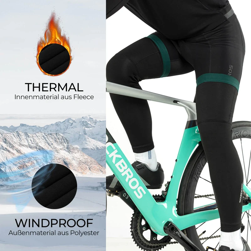 Fahrrad Beinlinge Winter Thermo S-3XL (1 пара)