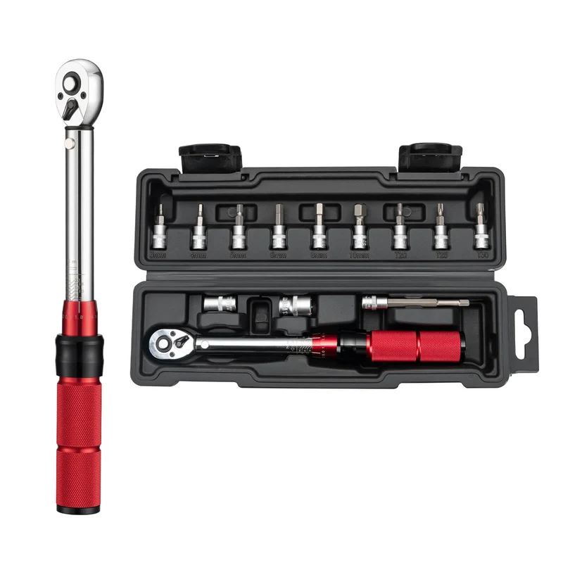 Fahrrad Drehmomentschlüssel Set 2-24 Nm, multifunctionele reparatiewerkzeug