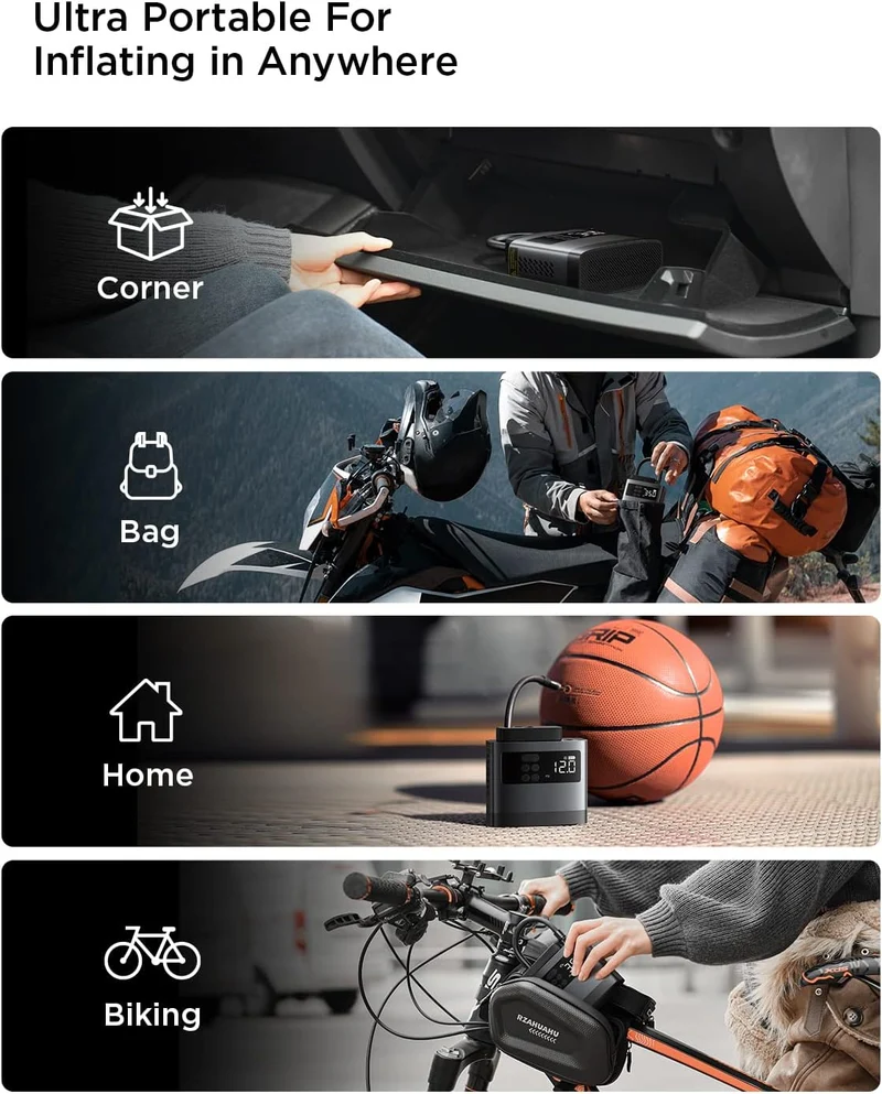 Lisen Cordless Tire Inflator