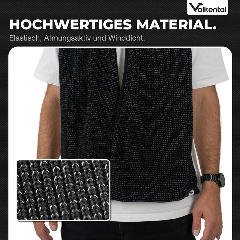 NEU: Reflective Scarf - Reflektierender Strickschal mit Fleece-Innenseite