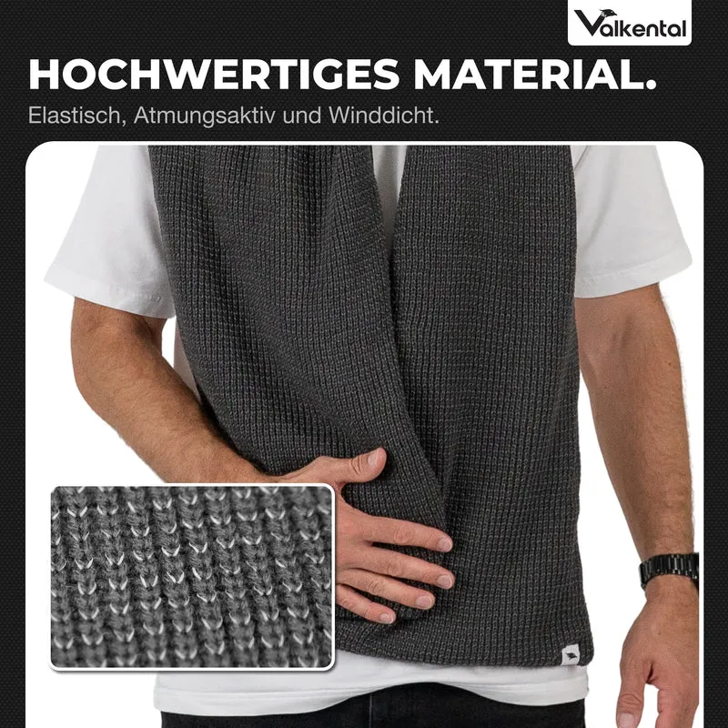 NEU: Reflective Scarf - Reflektierender Strickschal mit Fleece-Innenseite