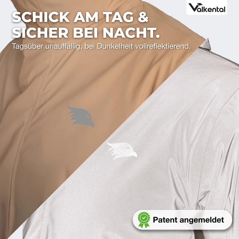 3in1 Smart Jacket - 100% reflektierend & wasserdicht mit Fleece Zipp-In - B-Ware