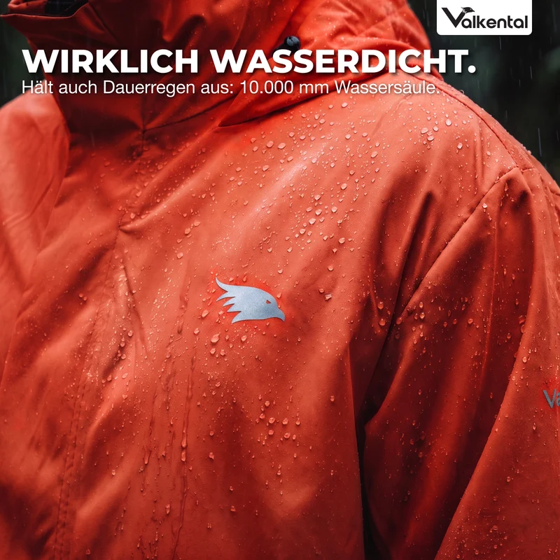 3in1 Smart Jacket - 100% reflektierend & wasserdicht mit Fleece Zipp-In - B-Ware