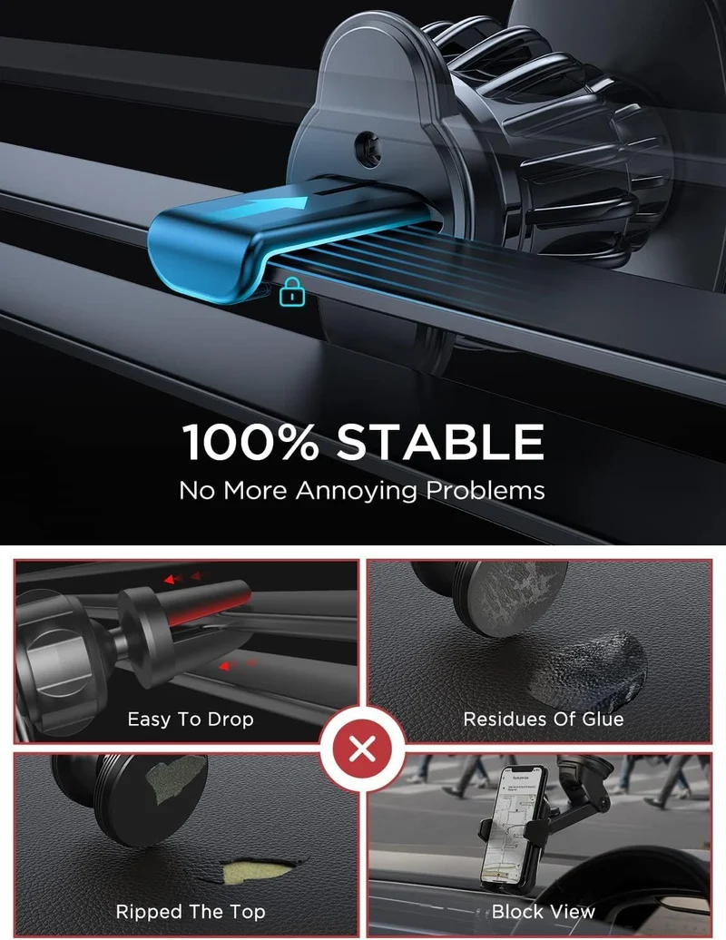 LISEN Magnetic Magnetic Car Phone Holder