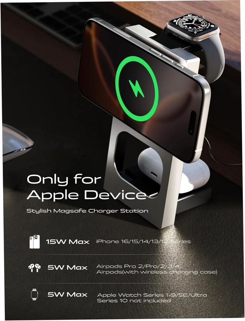 LISEN for iPhone 16 Charging Station Apple