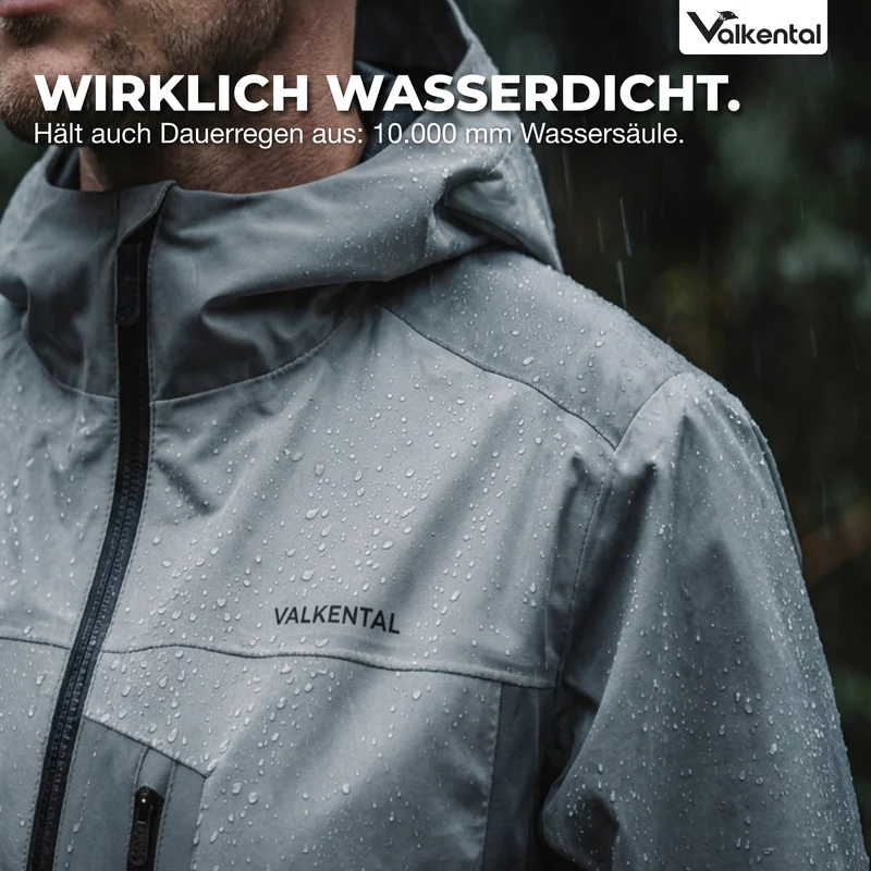 NEU: Rain Jacket Pro - 100% reflektierende Regenjacke mit Belüftung & Helm-Kapuze