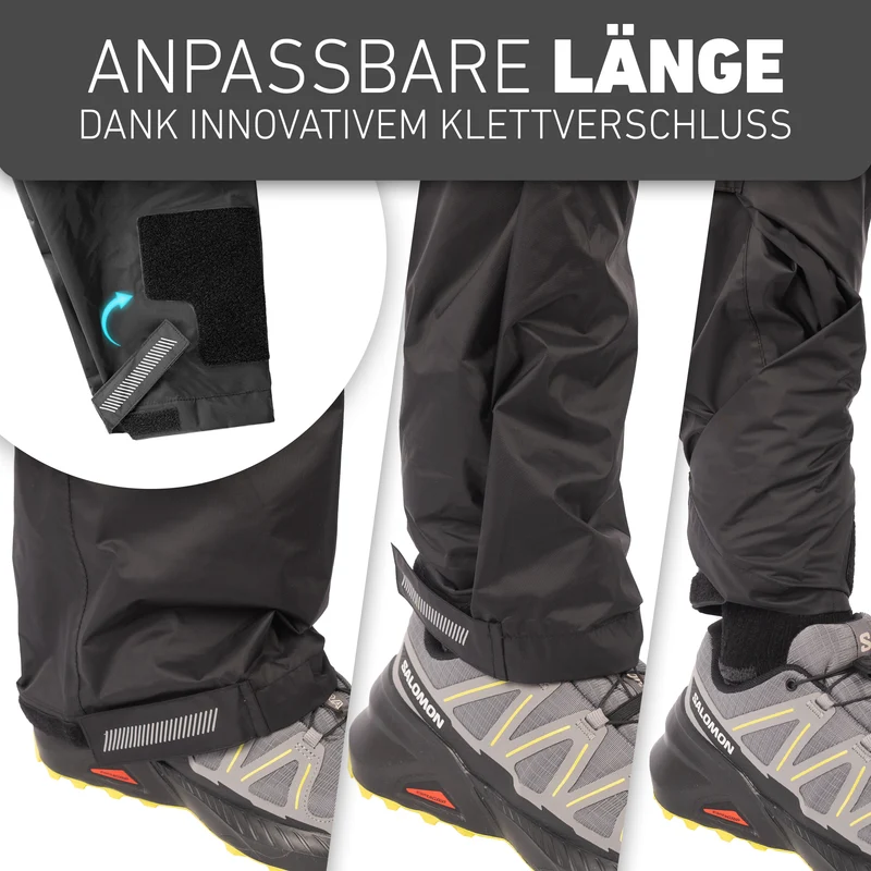 Ultimate Bike Pant - Reflektierende & Wasserdichte Regenhose - Unisex - B-Ware