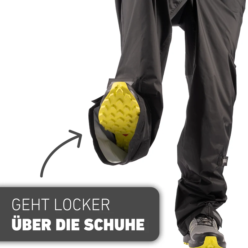 Ultimate Bike Pant - Reflektierende & Wasserdichte Regenhose - Unisex - B-Ware