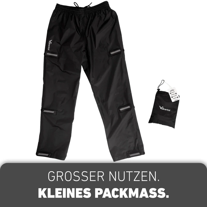 Ultimate Bike Pant - Reflektierende & Wasserdichte Regenhose - Unisex - B-Ware