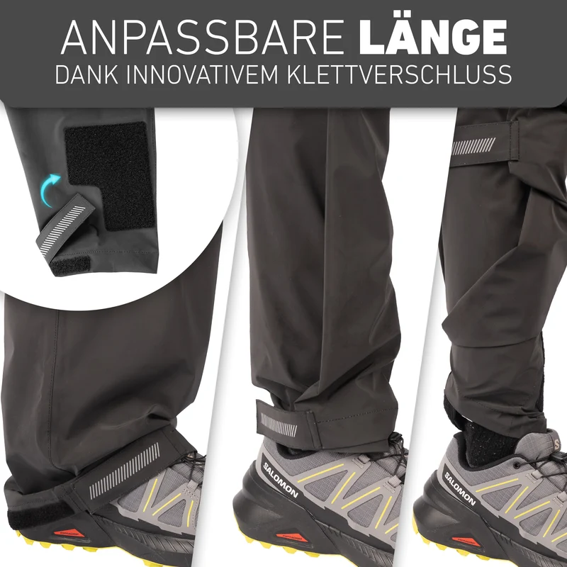 Ultimate Bike Pant - Reflektierende & Wasserdichte Regenhose - Unisex - B-Ware