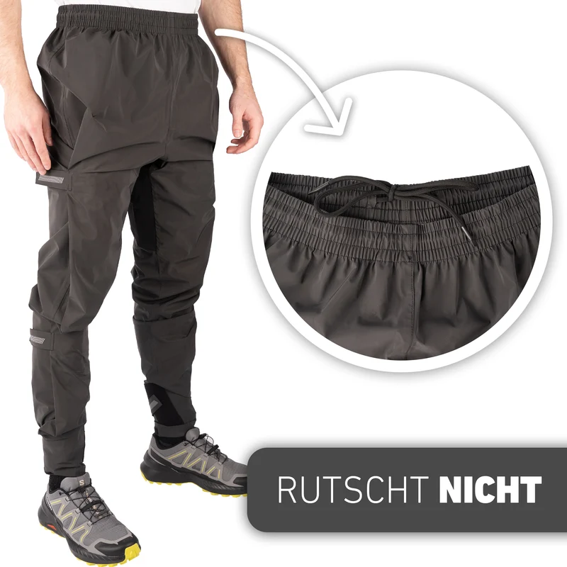 Ultimate Bike Pant - Reflektierende & Wasserdichte Regenhose - Unisex - B-Ware