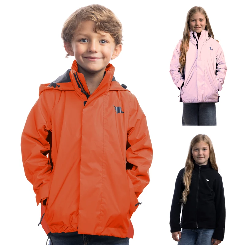 3in1 Smart Jacket - Reflektierende Jacke mit Fleece Zipp-In für Kinder & Jugendliche