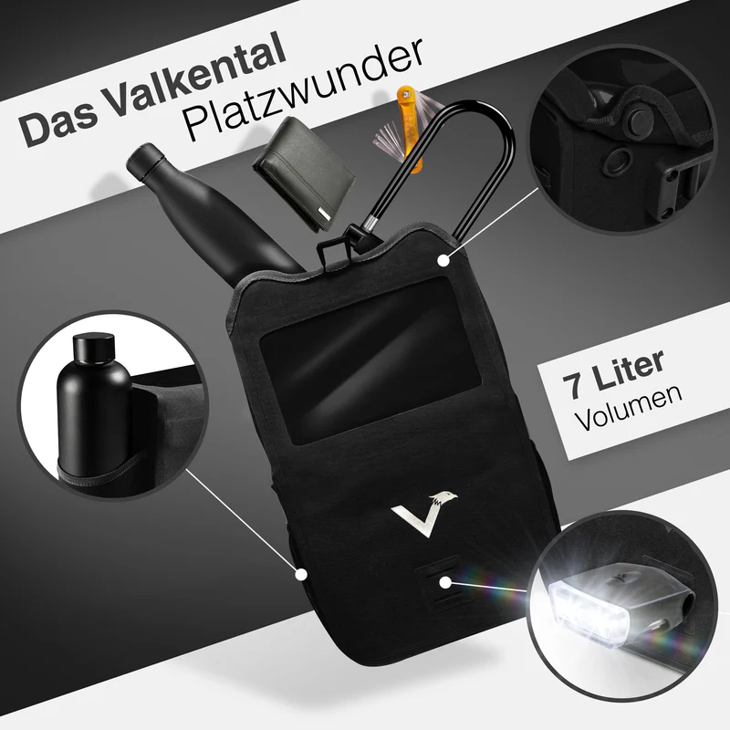 Front Pack - Robuste & wasserdichte Lenkertasche