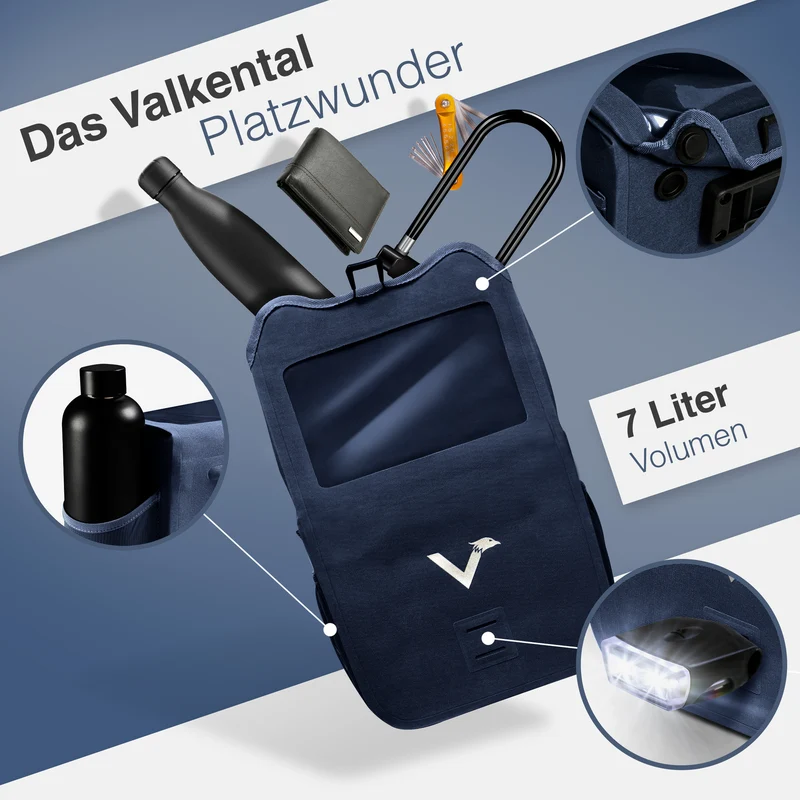 Front Pack - Robuste & wasserdichte Lenkertasche