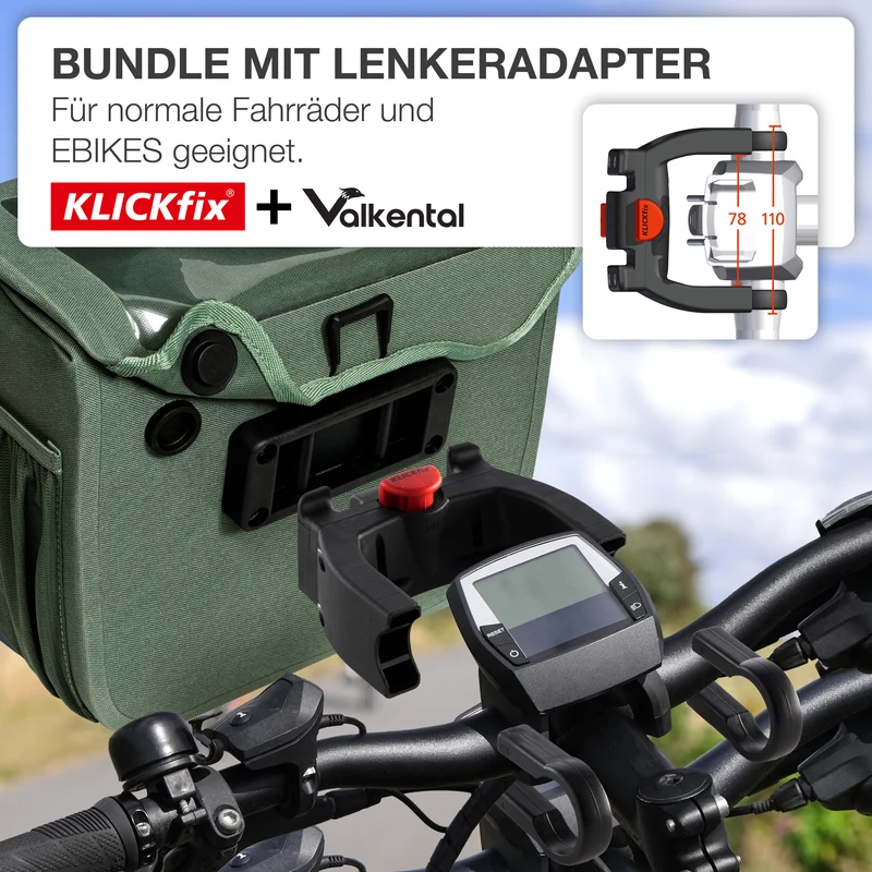 Front Pack - Robuste & wasserdichte Lenkertasche