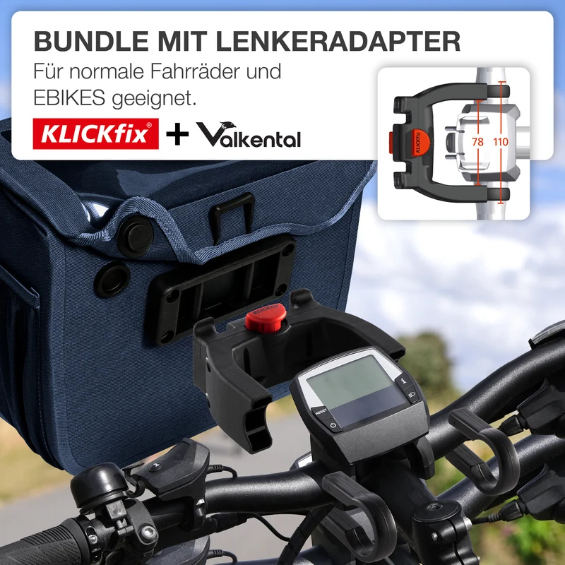 Front Pack - Robuste & wasserdichte Lenkertasche