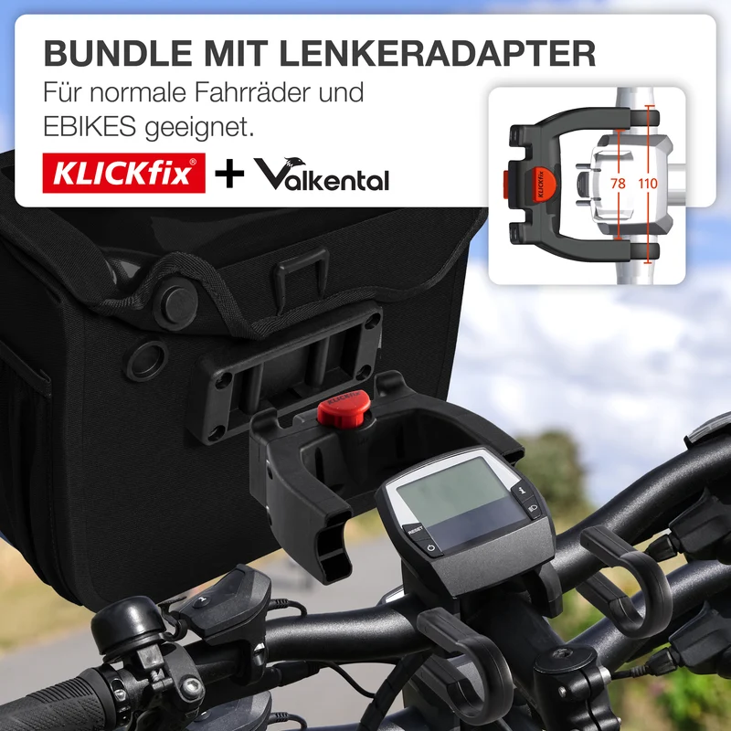 Front Pack - Robuste & wasserdichte Lenkertasche