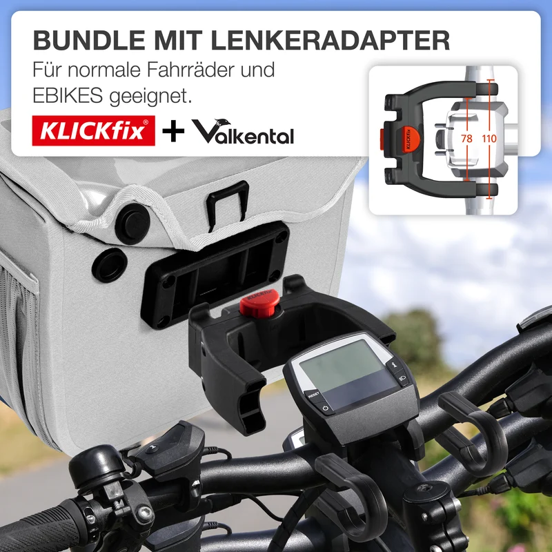 Front Pack - Robuste & wasserdichte Lenkertasche