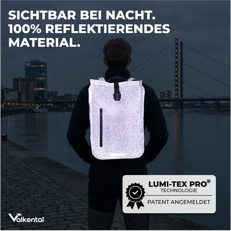 Waterproof Backpack - Wasserdichter reflektierender Rucksack